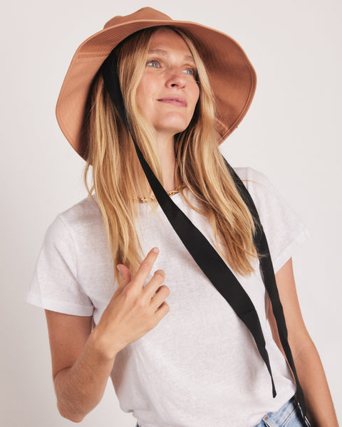 Wide Brim Sun Hat Taupe