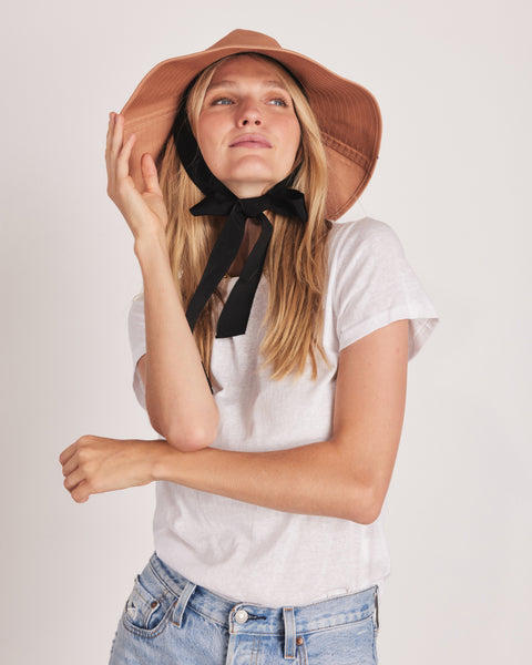 Wide Brim Sun Hat Taupe