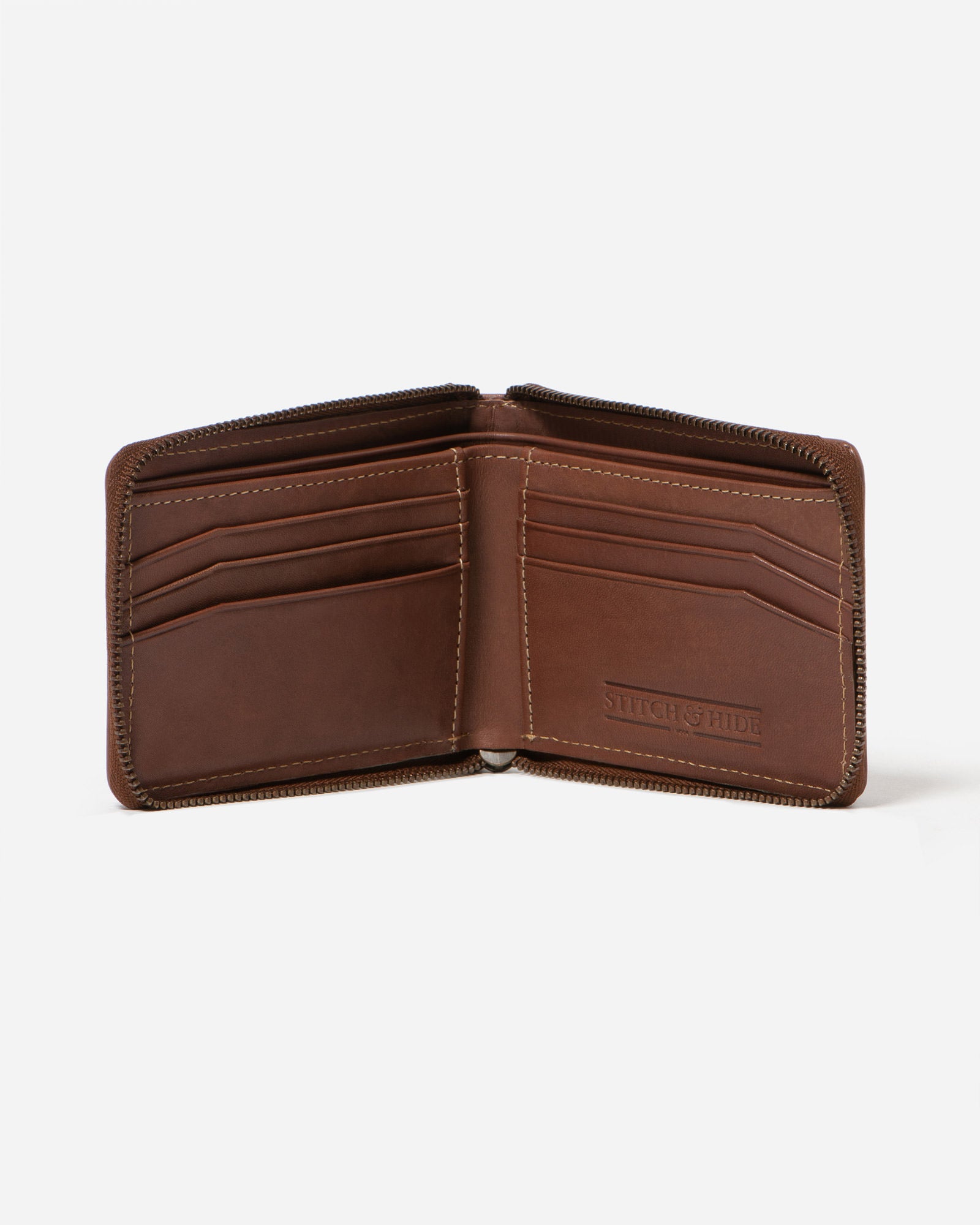 William Wallet - Bi-fold Leather Wallet for Men – Stitch & Hide
